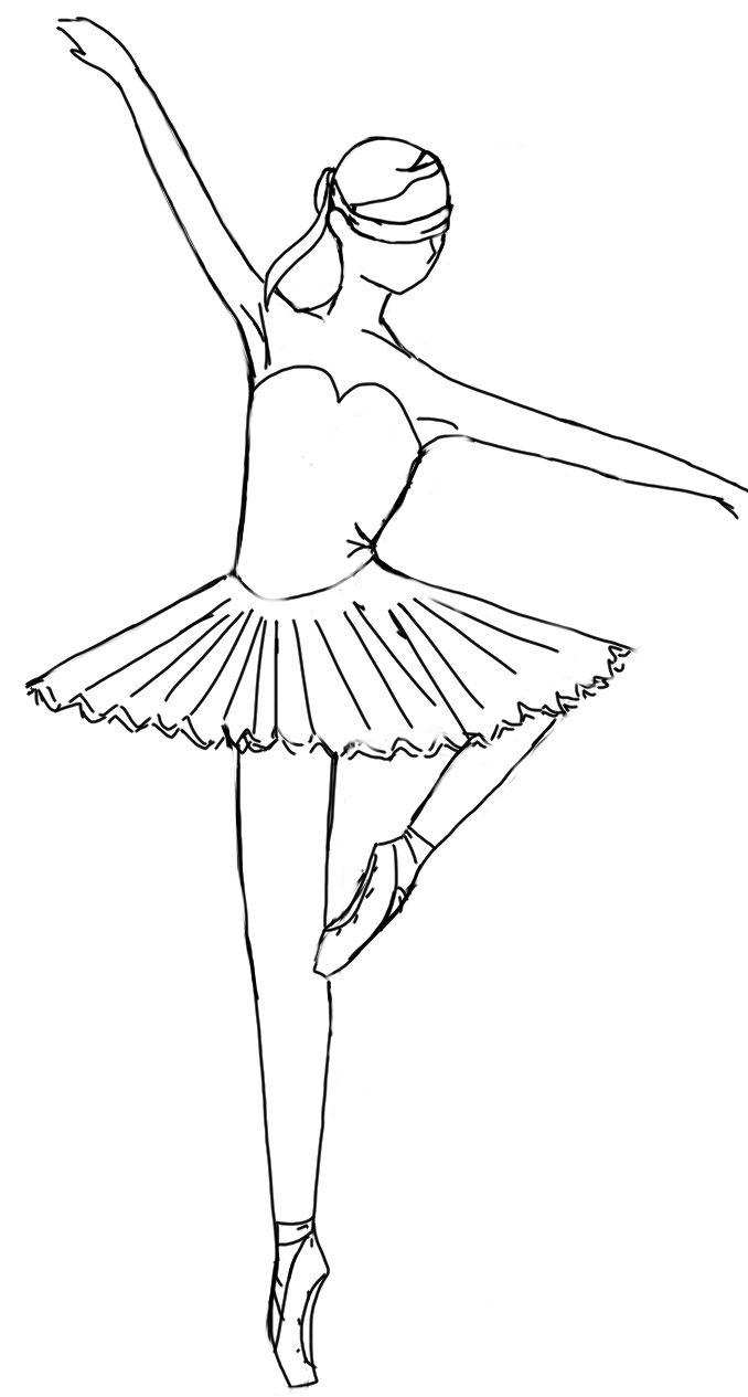 Раскраски Балерина