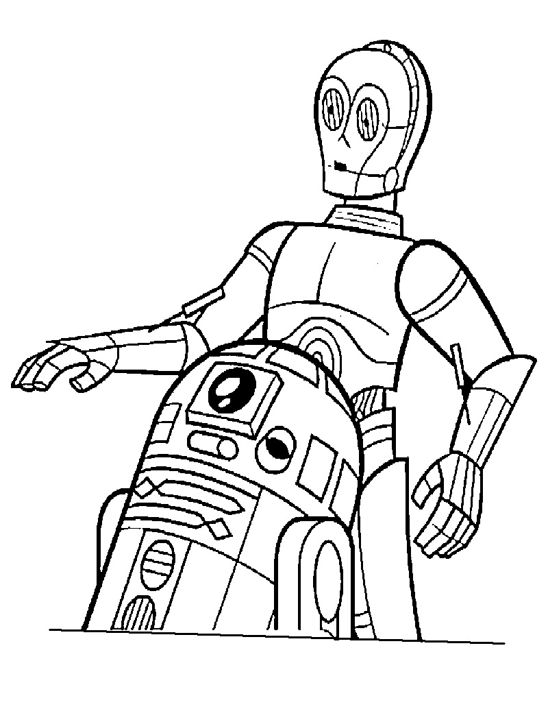 Раскраски C-3PO