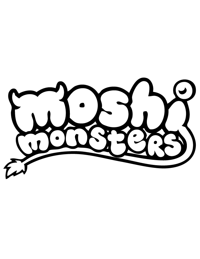 Раскраски Moshi Monster