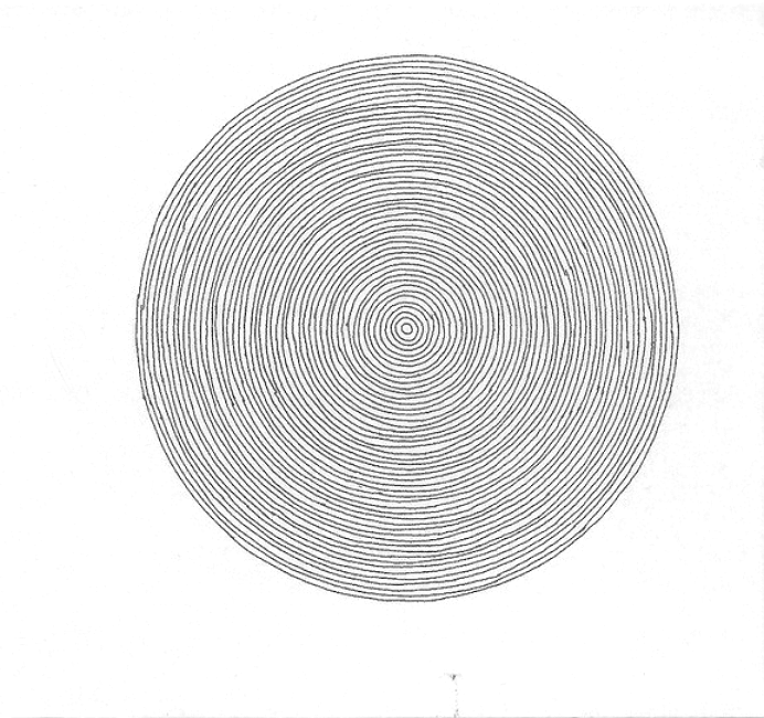 Раскраски Spiral Betty (Spiroglyphics) - раскраски по кругу