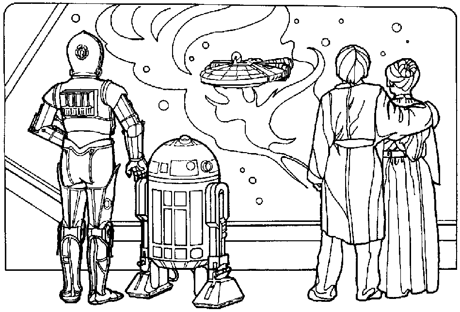 Раскраски C-3PO