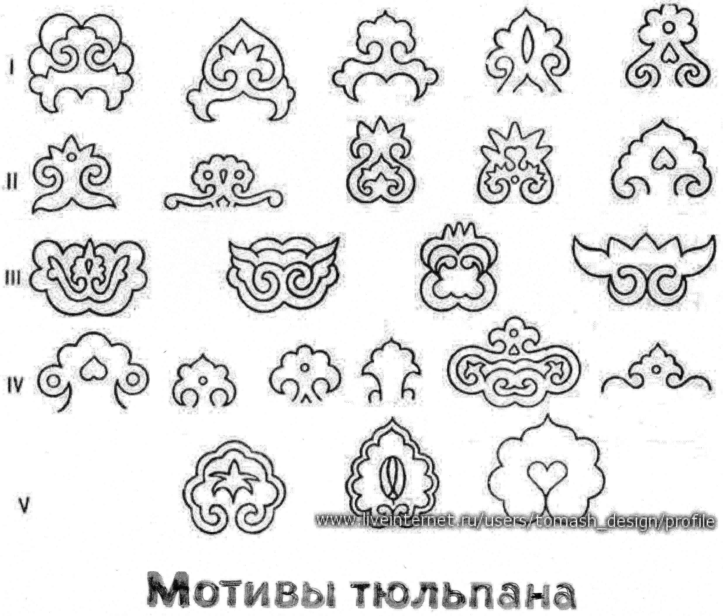 татарский узор (орнамент)