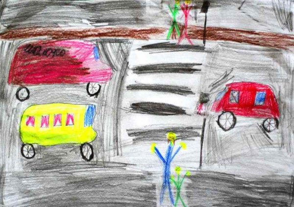 рисунки на тему правила дорожного движения