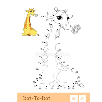 Шаблон жирафа для аппликации распечатать и скачать